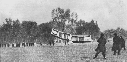 Modified 14-bis with ailerons