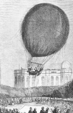 Monsieurs Barral & Bixio lift off - into the unknown